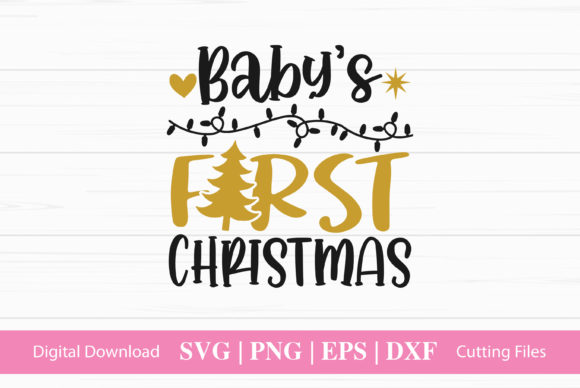 Funny Baby s First Christmas Gifts Graphics and Crafts Review