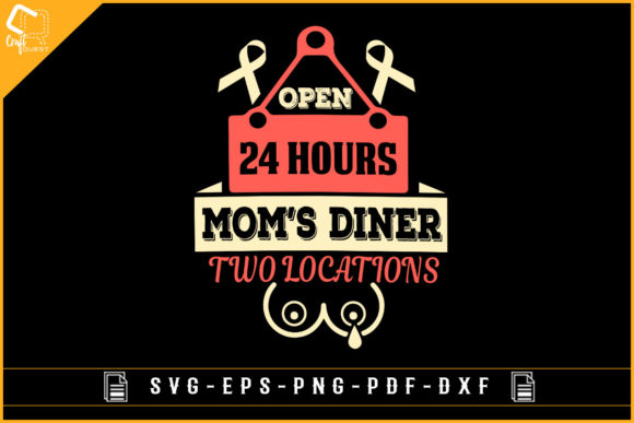 Funny Breastfeeding Mom T-shirt Design for Graphics and Crafts