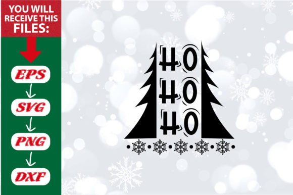 Funny Christmas Quotes, Ho Ho Ho. Graphics for Crafts