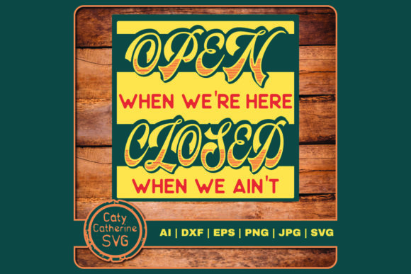 Funny Open Closed Sign Graphics and Crafts Review