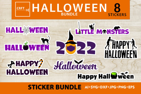 Halloween Bundle SVG Graphics for Crafts & Branding