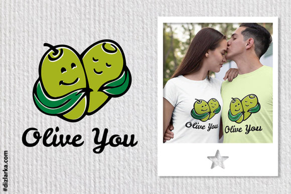 Olive You, Mens Gift, Funny Cards Graphics and Crafts